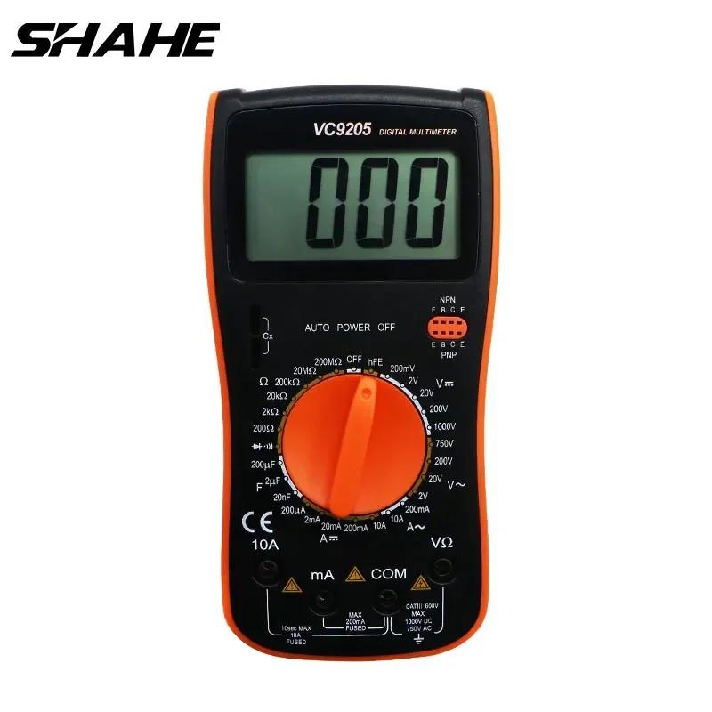 Shahe VC9205 AC DC  ׽, 跮 LCD  Ƽ, ̿ ļ,   Ƽ, ޴ ĿнϽ 跮